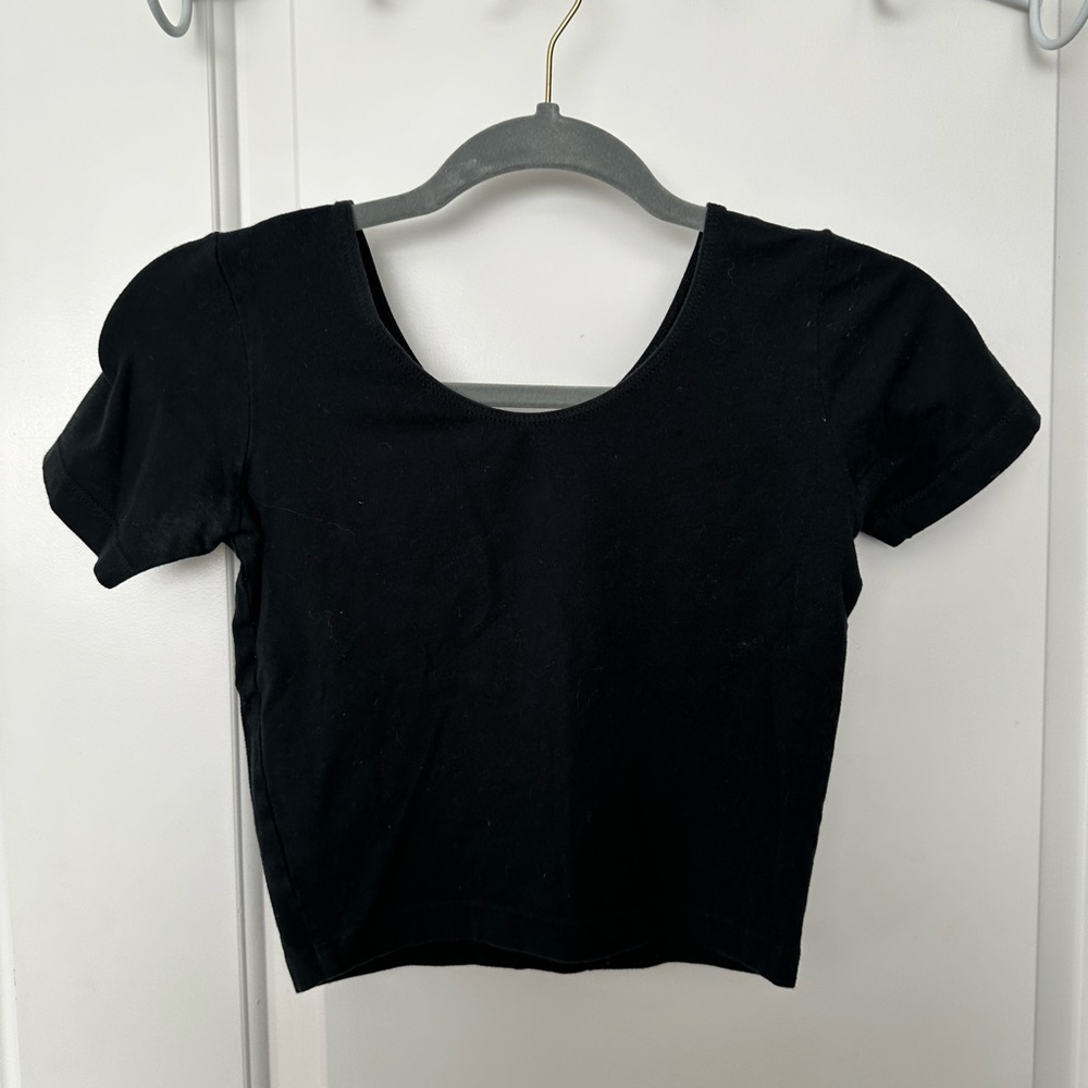 American Apparel Crop Tee